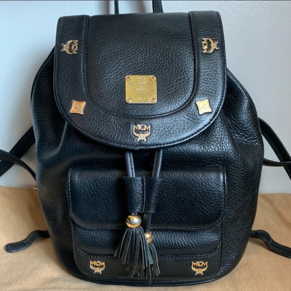 ❤️✅AUTHENTIC✅❤️MINI BACKPACK By MCM - Picture 2 of 7